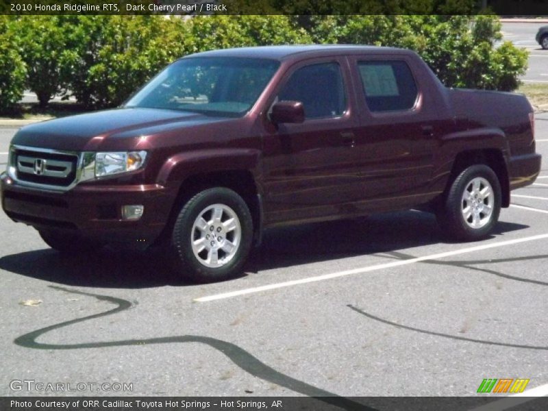 Dark Cherry Pearl / Black 2010 Honda Ridgeline RTS