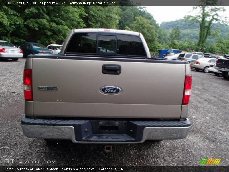 Arizona Beige Metallic / Tan 2004 Ford F150 XLT SuperCrew 4x4