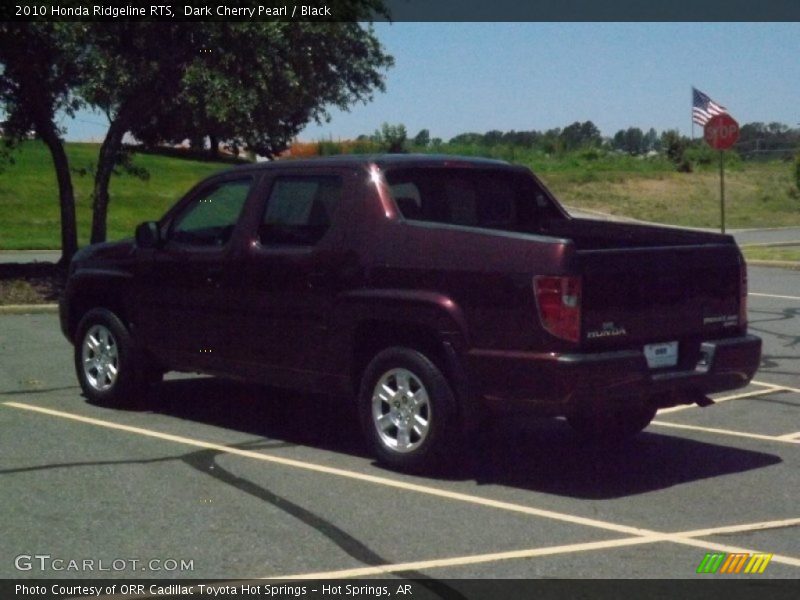 Dark Cherry Pearl / Black 2010 Honda Ridgeline RTS