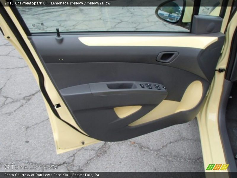 Lemonade (Yellow) / Yellow/Yellow 2013 Chevrolet Spark LT