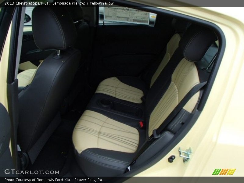 Lemonade (Yellow) / Yellow/Yellow 2013 Chevrolet Spark LT