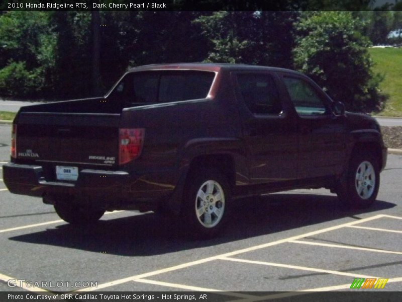 Dark Cherry Pearl / Black 2010 Honda Ridgeline RTS