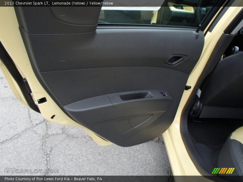 Lemonade (Yellow) / Yellow/Yellow 2013 Chevrolet Spark LT