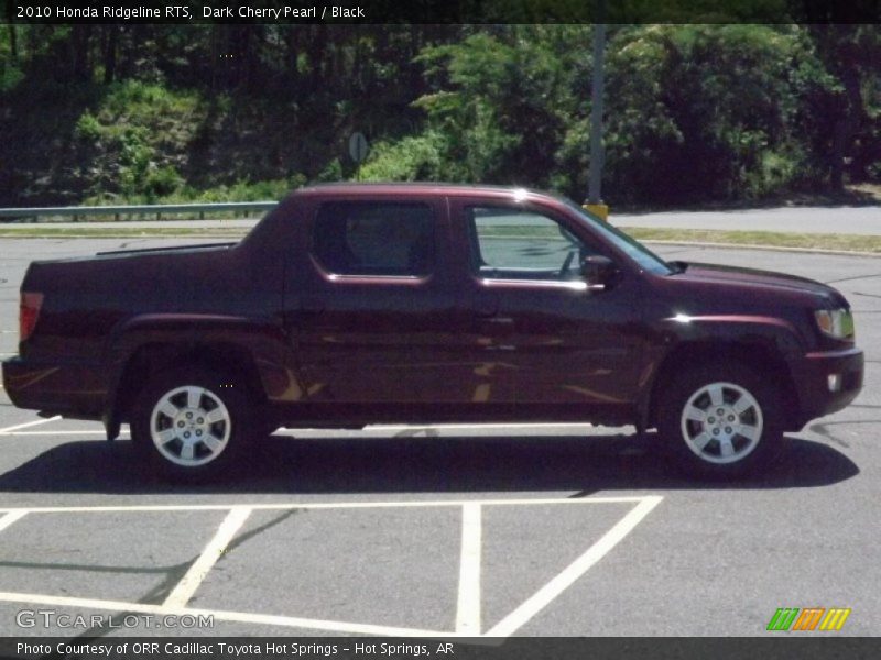 Dark Cherry Pearl / Black 2010 Honda Ridgeline RTS