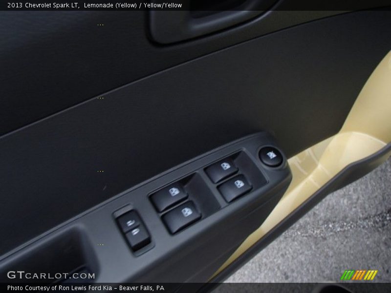 Lemonade (Yellow) / Yellow/Yellow 2013 Chevrolet Spark LT