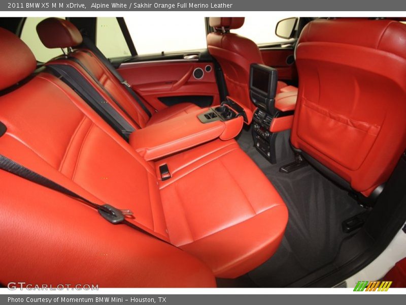 Rear Seat of 2011 X5 M M xDrive