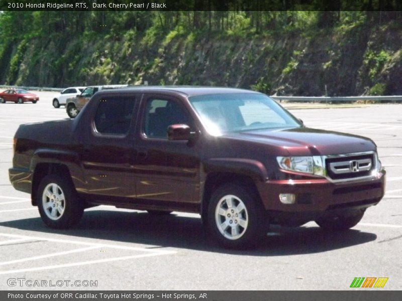 Dark Cherry Pearl / Black 2010 Honda Ridgeline RTS