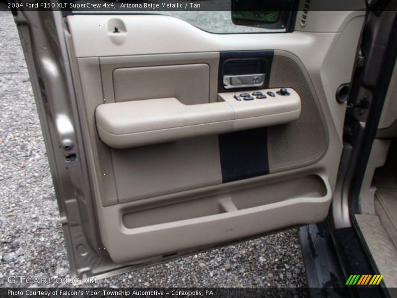 Arizona Beige Metallic / Tan 2004 Ford F150 XLT SuperCrew 4x4