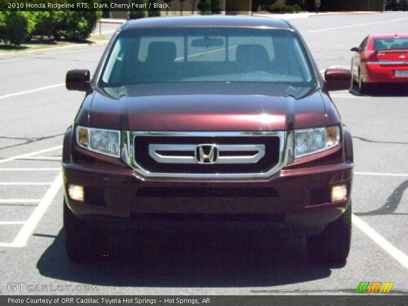 Dark Cherry Pearl / Black 2010 Honda Ridgeline RTS