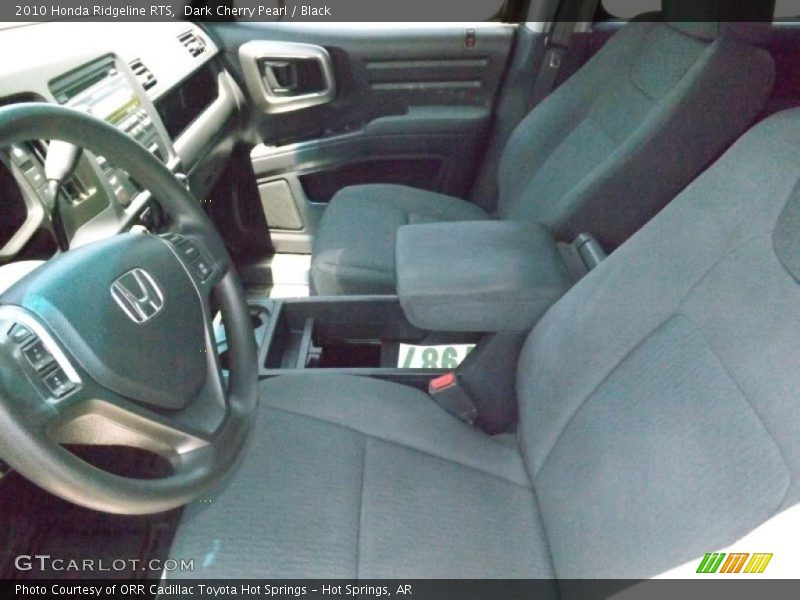 Dark Cherry Pearl / Black 2010 Honda Ridgeline RTS