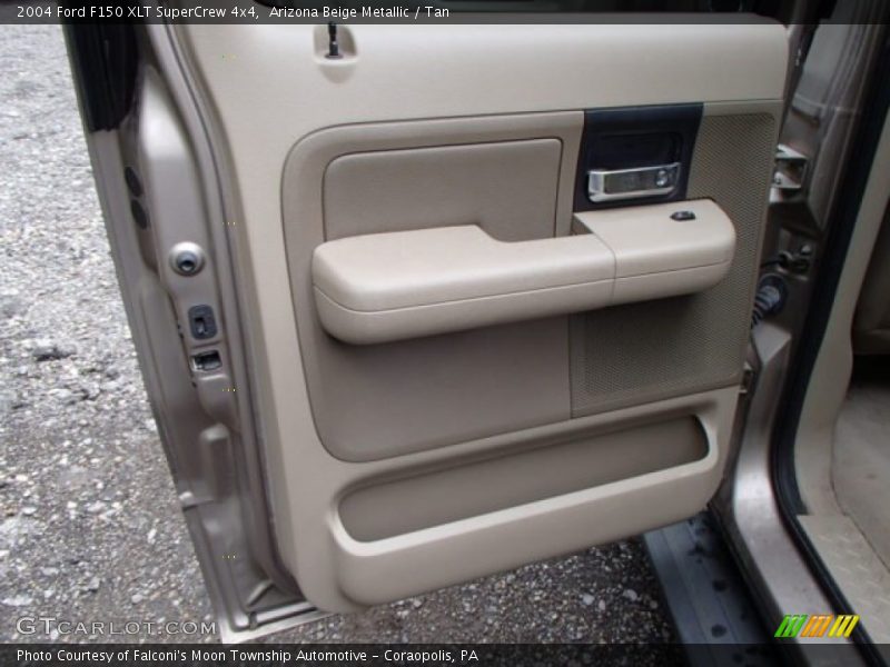 Arizona Beige Metallic / Tan 2004 Ford F150 XLT SuperCrew 4x4