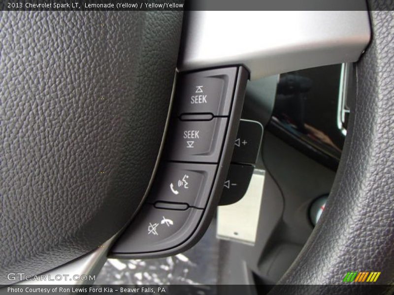 Lemonade (Yellow) / Yellow/Yellow 2013 Chevrolet Spark LT