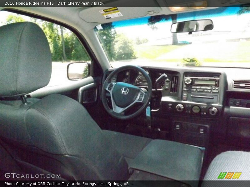 Dark Cherry Pearl / Black 2010 Honda Ridgeline RTS