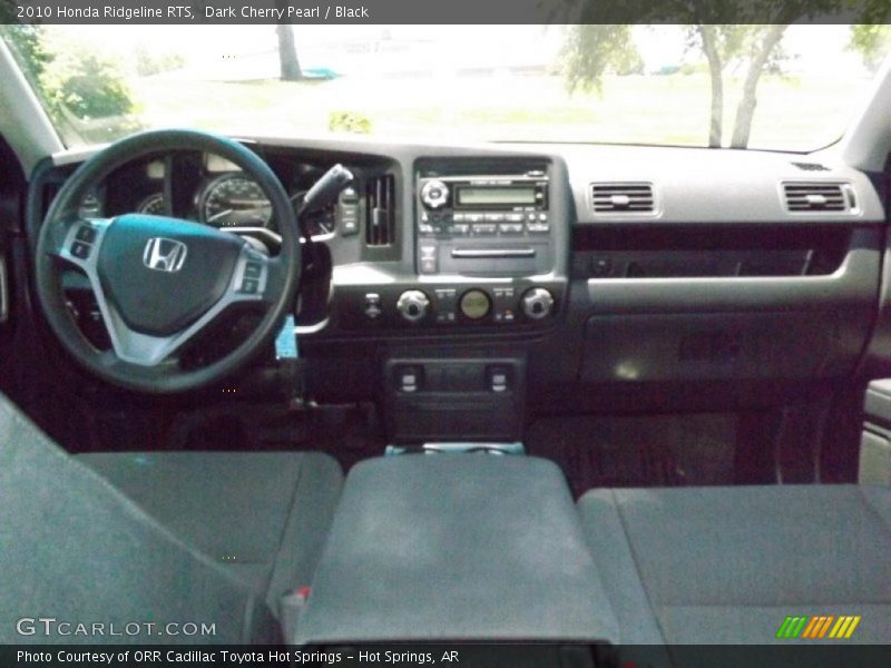 Dark Cherry Pearl / Black 2010 Honda Ridgeline RTS