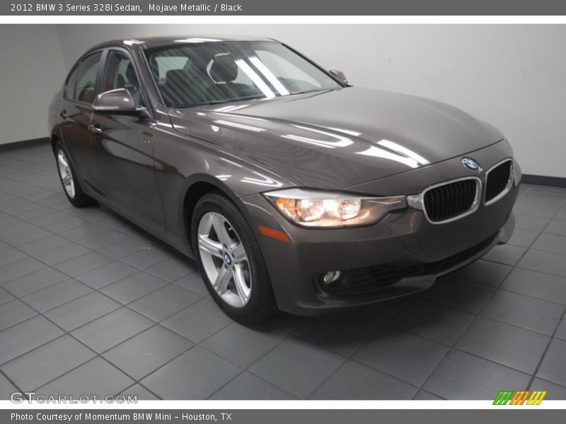 Mojave Metallic / Black 2012 BMW 3 Series 328i Sedan