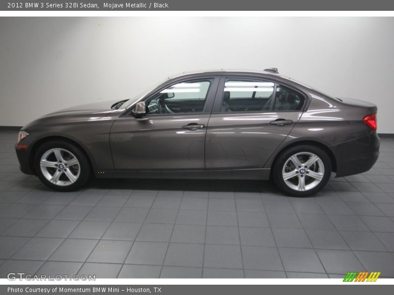 Mojave Metallic / Black 2012 BMW 3 Series 328i Sedan