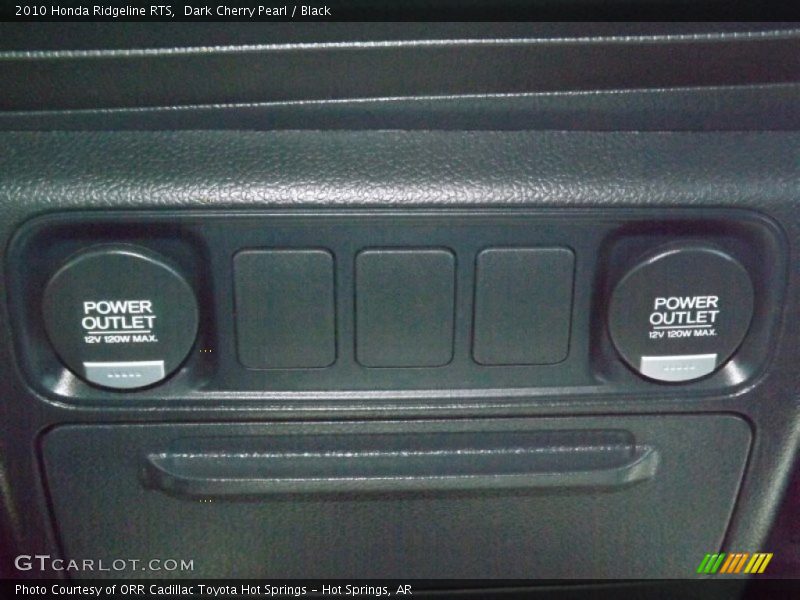 Dark Cherry Pearl / Black 2010 Honda Ridgeline RTS