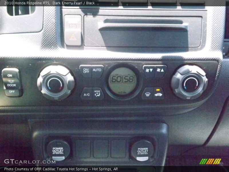 Dark Cherry Pearl / Black 2010 Honda Ridgeline RTS