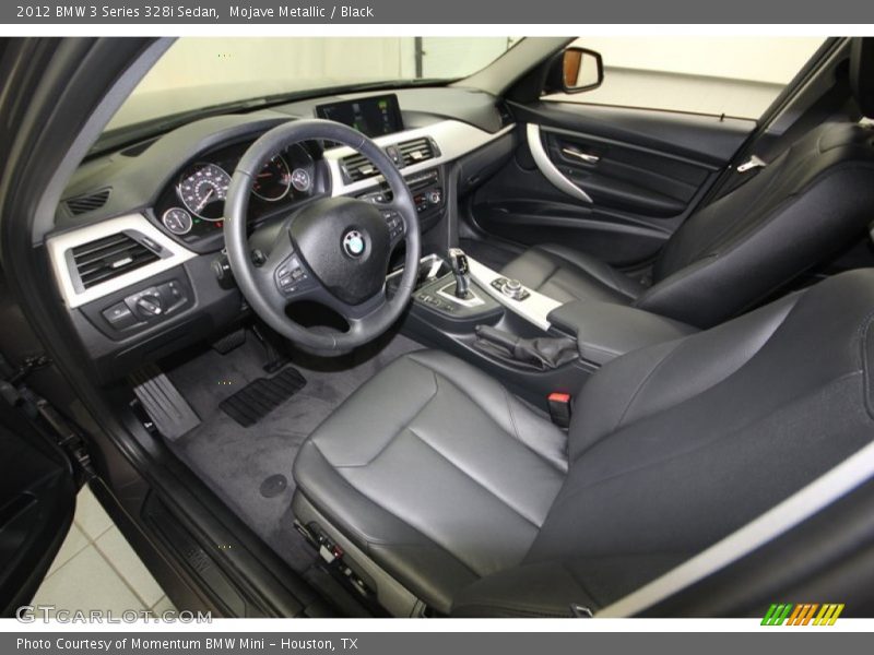 Mojave Metallic / Black 2012 BMW 3 Series 328i Sedan