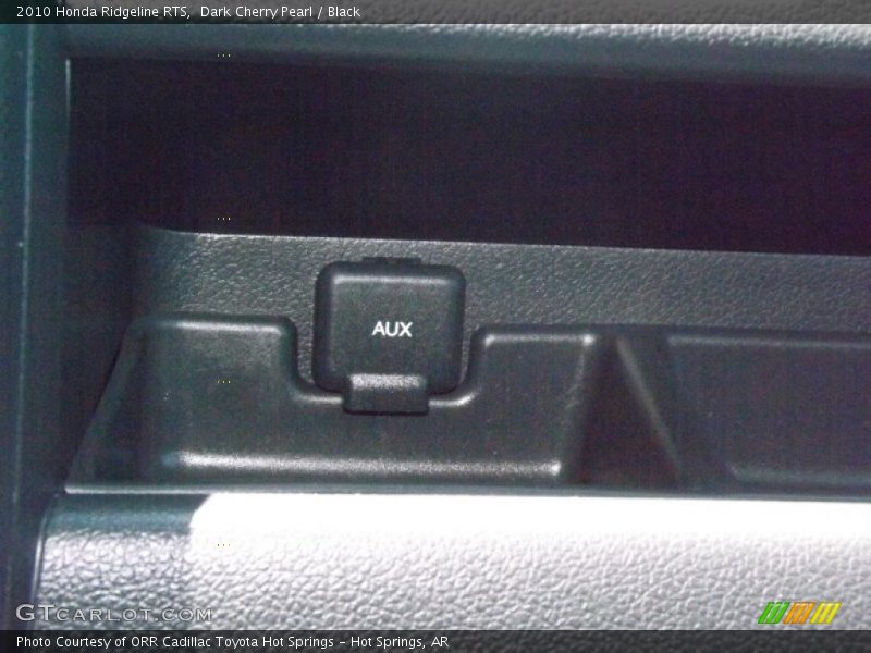 Dark Cherry Pearl / Black 2010 Honda Ridgeline RTS