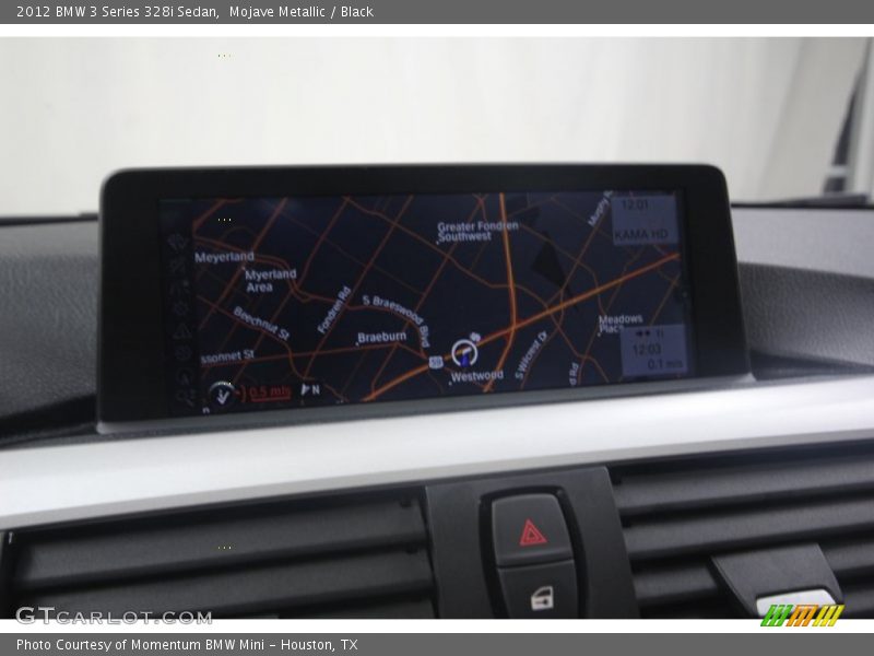 Mojave Metallic / Black 2012 BMW 3 Series 328i Sedan