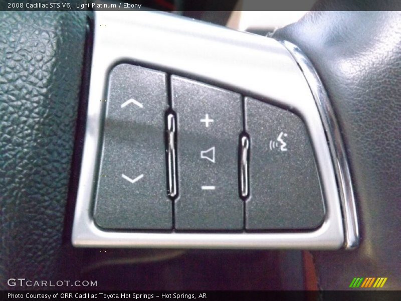Light Platinum / Ebony 2008 Cadillac STS V6