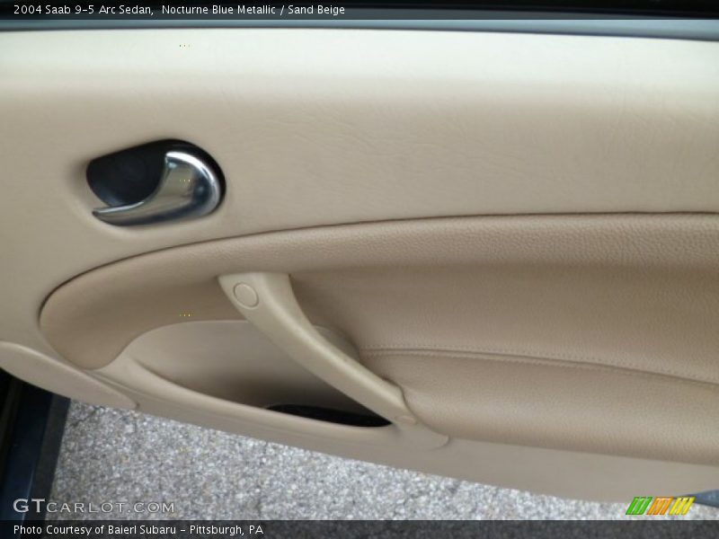 Nocturne Blue Metallic / Sand Beige 2004 Saab 9-5 Arc Sedan