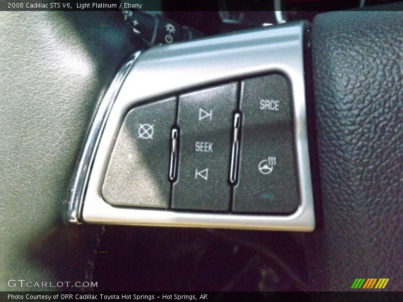 Light Platinum / Ebony 2008 Cadillac STS V6