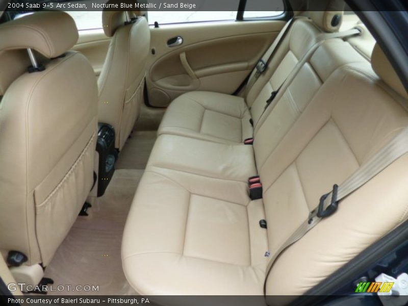 Nocturne Blue Metallic / Sand Beige 2004 Saab 9-5 Arc Sedan
