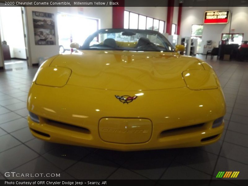 Millennium Yellow / Black 2000 Chevrolet Corvette Convertible