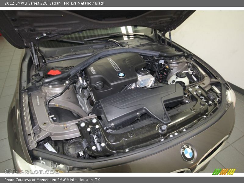 Mojave Metallic / Black 2012 BMW 3 Series 328i Sedan