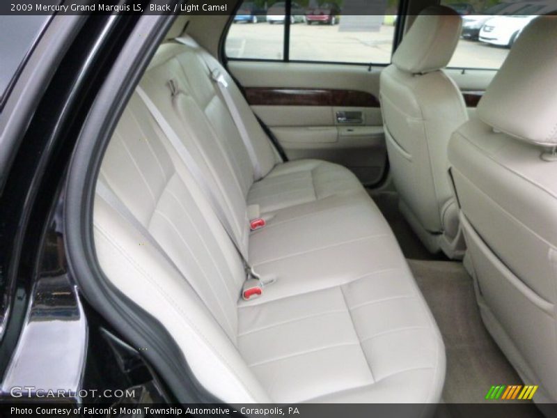 Black / Light Camel 2009 Mercury Grand Marquis LS
