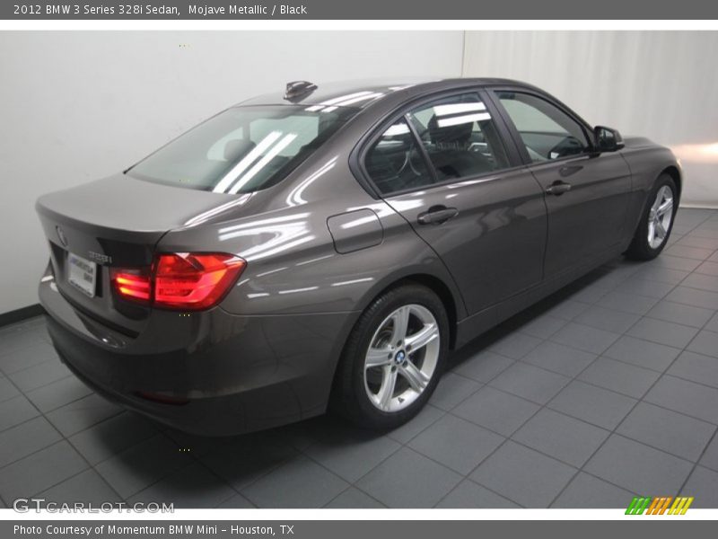 Mojave Metallic / Black 2012 BMW 3 Series 328i Sedan