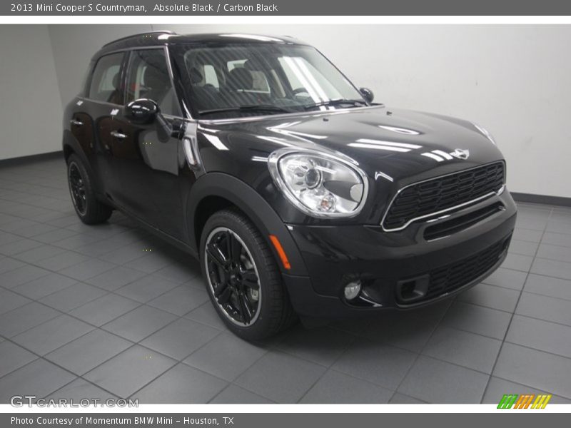 Absolute Black / Carbon Black 2013 Mini Cooper S Countryman