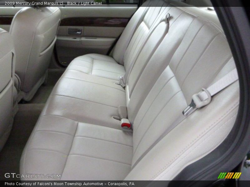 Black / Light Camel 2009 Mercury Grand Marquis LS