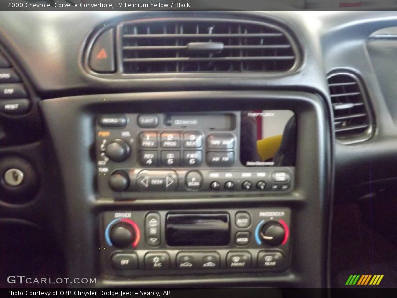 Millennium Yellow / Black 2000 Chevrolet Corvette Convertible
