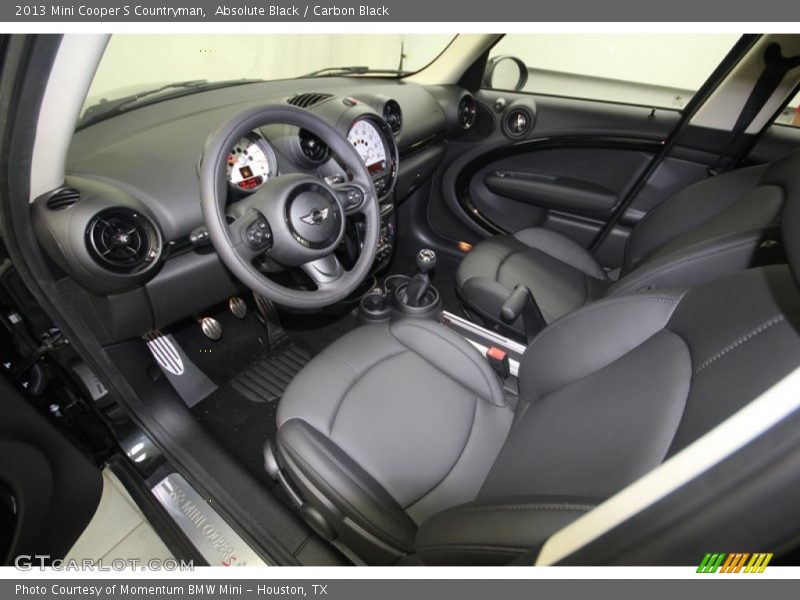Absolute Black / Carbon Black 2013 Mini Cooper S Countryman