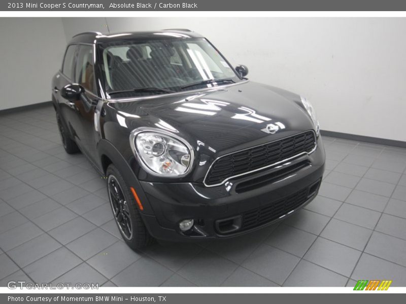Absolute Black / Carbon Black 2013 Mini Cooper S Countryman