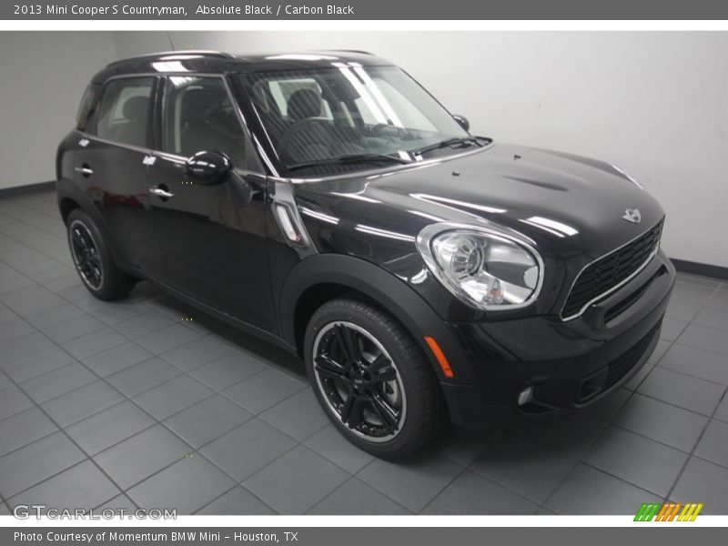 Absolute Black / Carbon Black 2013 Mini Cooper S Countryman