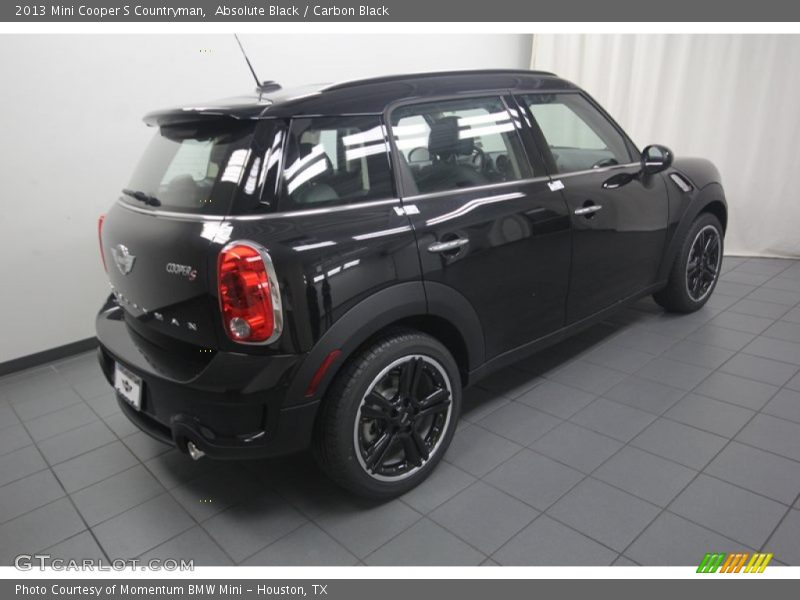 Absolute Black / Carbon Black 2013 Mini Cooper S Countryman