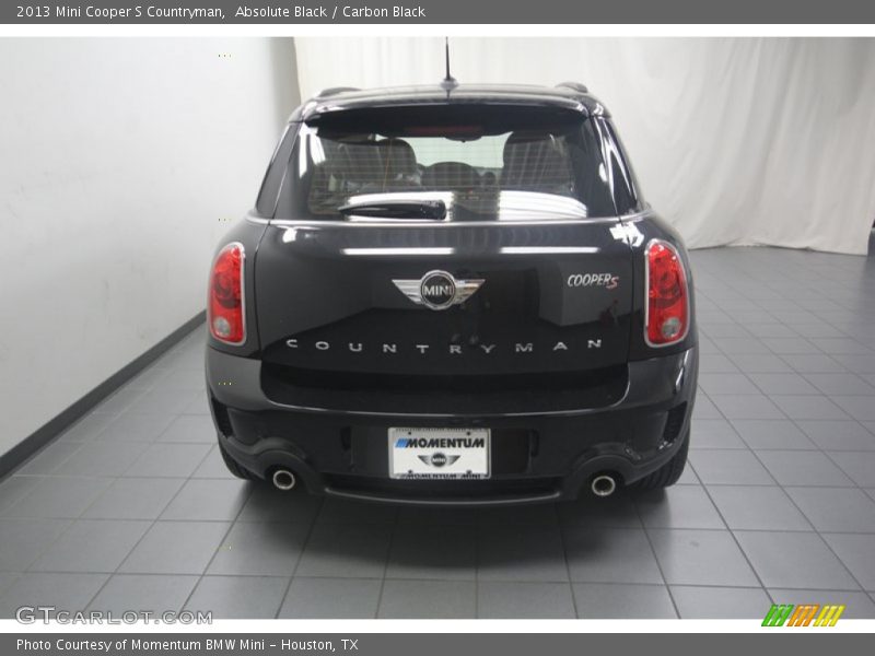 Absolute Black / Carbon Black 2013 Mini Cooper S Countryman