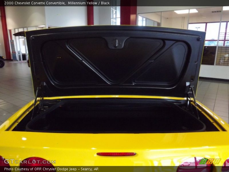 Millennium Yellow / Black 2000 Chevrolet Corvette Convertible