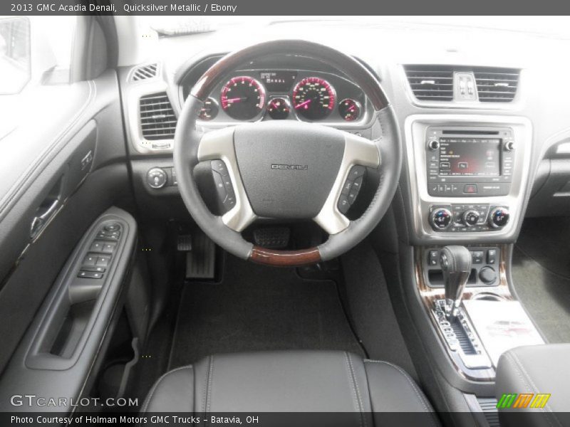 Quicksilver Metallic / Ebony 2013 GMC Acadia Denali