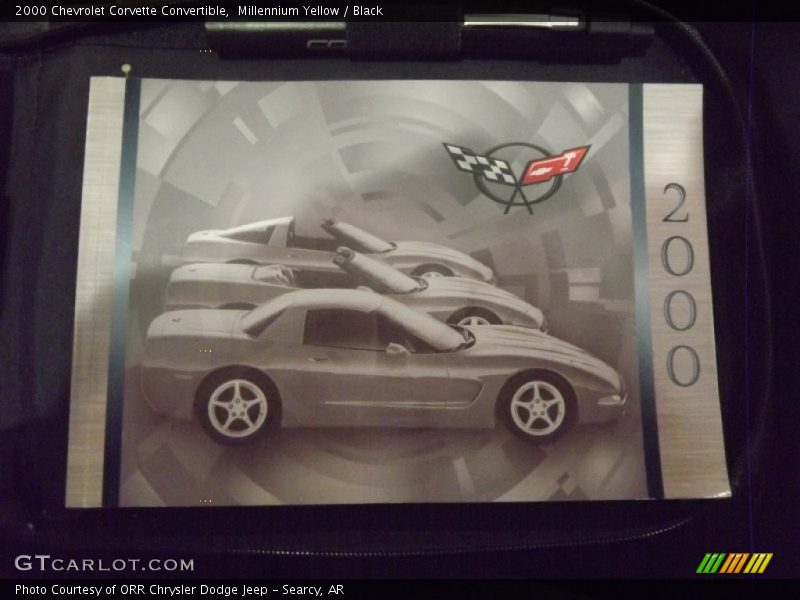 Millennium Yellow / Black 2000 Chevrolet Corvette Convertible