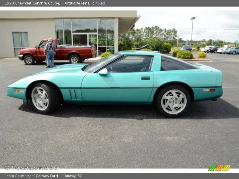 1990 Corvette Coupe Turquoise Metallic