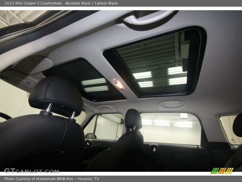 Absolute Black / Carbon Black 2013 Mini Cooper S Countryman
