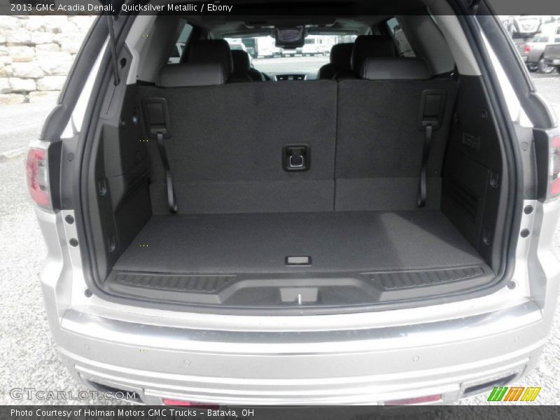 Quicksilver Metallic / Ebony 2013 GMC Acadia Denali