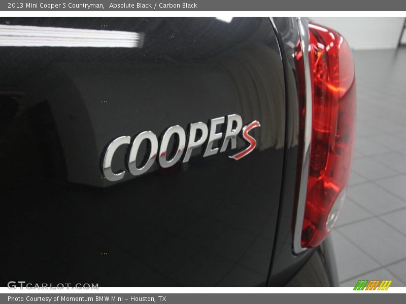 Absolute Black / Carbon Black 2013 Mini Cooper S Countryman