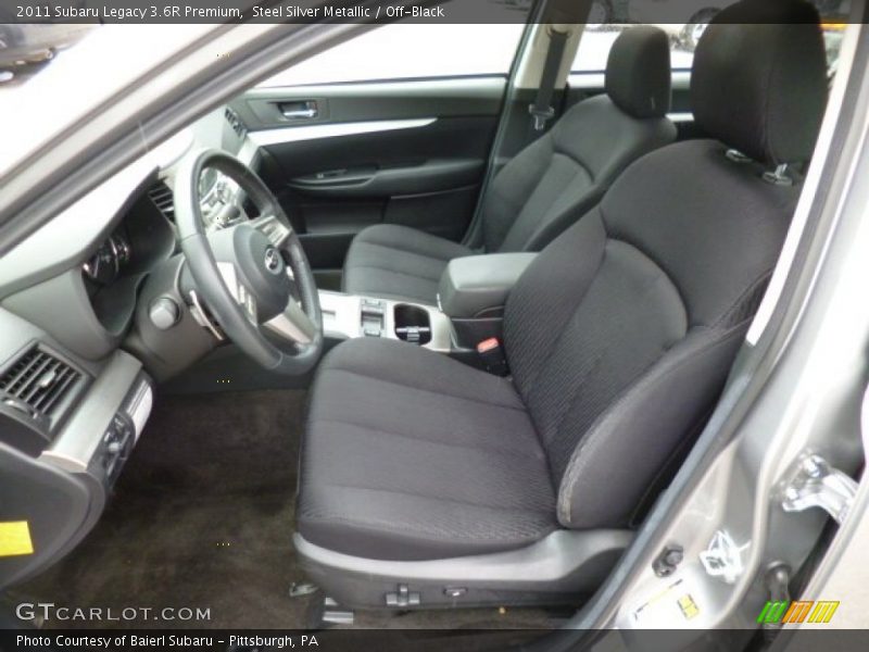  2011 Legacy 3.6R Premium Off-Black Interior