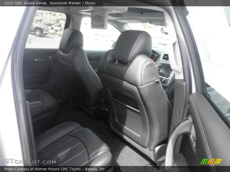 Quicksilver Metallic / Ebony 2013 GMC Acadia Denali